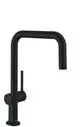 Hansgrohe-HG-Spueltischmischer-U-220-Talis-M54-1jet-mattschwarz-72806670 gallery number 1